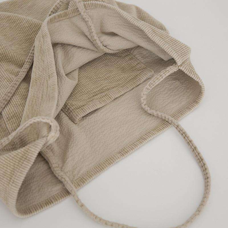 Large Cord Eco Tote Bag - Image 9