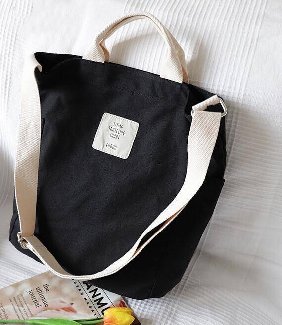 Pastel Aesthetic Canvas Tote Bag - Image 6