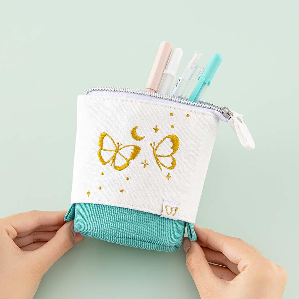 Tsuki ‘Flutter + Dream’ Pop-Up Pencil Case by Notebook Therapy x Pelinkan ☾ - Image 4
